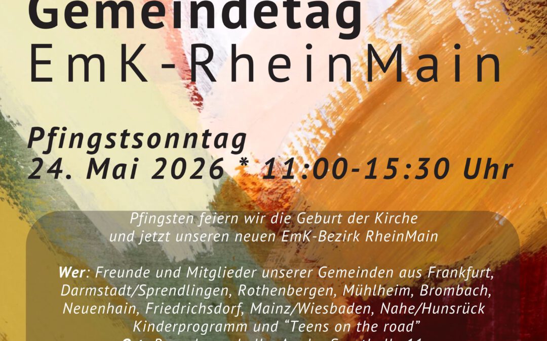 Gemeindetag RheinMain- Bezirksgründungsfest